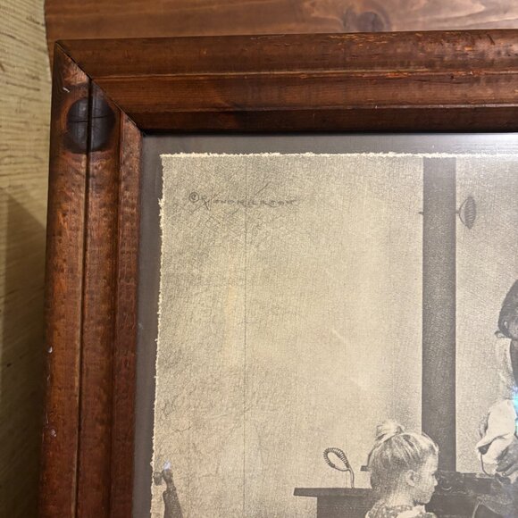 Framed Antique Photo - Picture 3 of 4